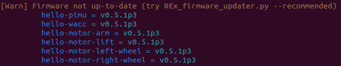 out-of-date firmware